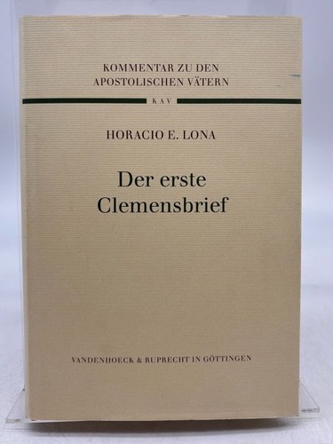 Der erste clemensbrief lona - der,