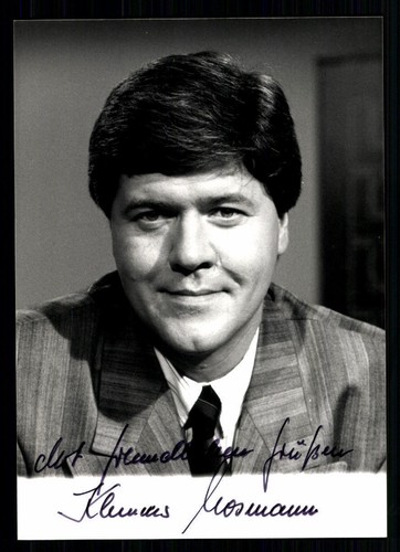 Klemens autogrammkarte - klemens,