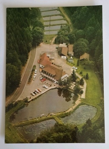 Postkarte fischzucht - fischzucht, u