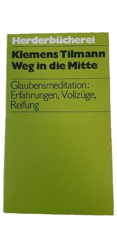Klemens tilmann weg - tilmann,