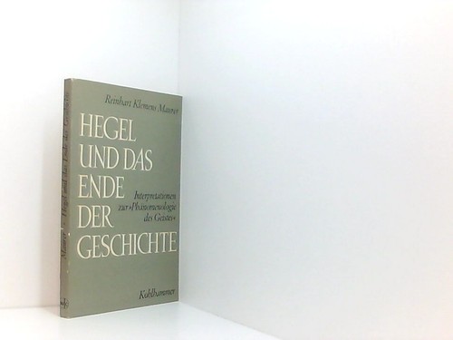 Hegel und das ende - ende, der