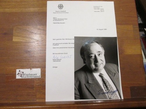 Original autogramm paul - original,