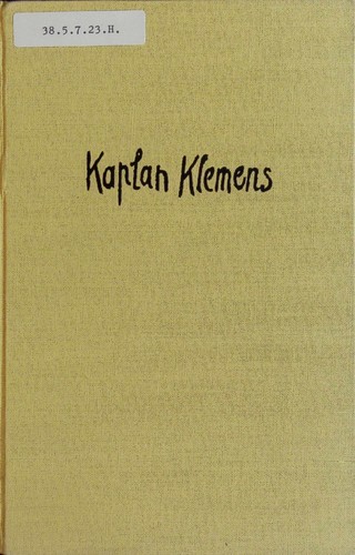 Kaplan klemens mauser - kaplan, klemens.